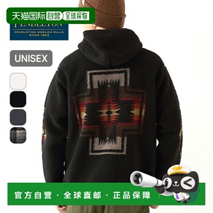 日本直邮Pendleton 拉链连帽衫 (5475-1025) 男女通用上衣外套大