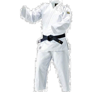 美津浓MIZUNO男女通用 柔道服上衣 全柔连/IJF认证2.5B号 白