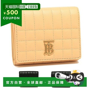 日本直邮Burberry 双折钱包 Lola 紧凑型钱包 女士 Burberry 8062
