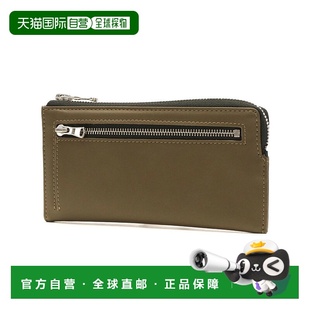 型拉链钱包带零钱包和卡槽真皮小巧N 钱包纤薄L 日本直邮Nunc 长款