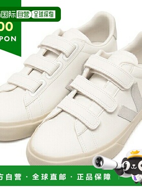 日本直邮Veja 运动鞋 Recife 徽标白色米色男士女士中性 VEJA RC0