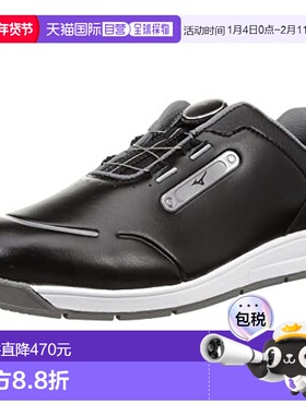 【日本直邮】Mizuno美津浓 男士高尔夫鞋/宽WG 24.5cm黑色51GQ227