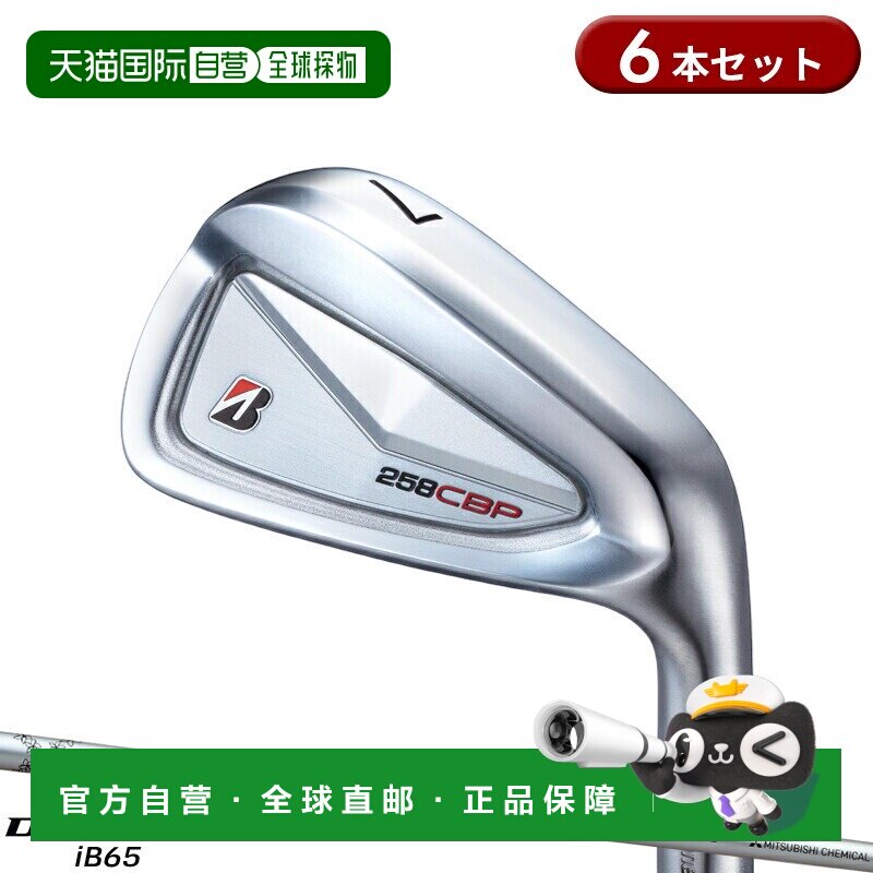 日本直邮右手款 Bridgestone Golf 258CBP 铁杆组（6支球杆）配备