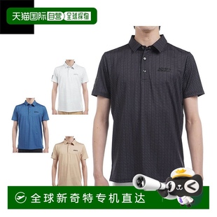 男士 Polo衫 日本直邮Admiral 小图案印花短袖 ADMA515 高尔夫服