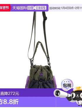 1h可退 日本直邮UN3D. 女士 2WAY尼龙抽绳单肩包 可拆卸肩带  522