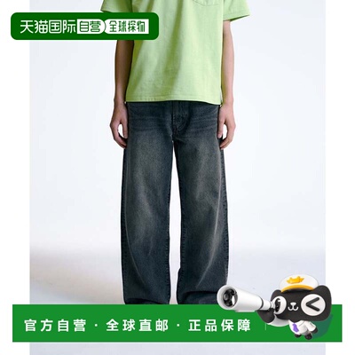 日本直邮City Ambient 牛仔裤 灰色 12盎司直筒休闲裤直筒裤