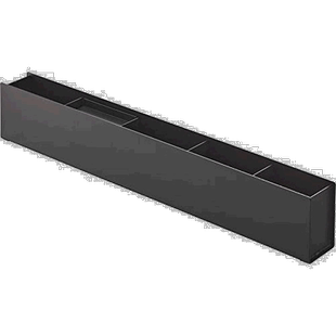 【日本直邮】Yamazaki山崎 书桌台收纳盒 细长型W50×D5×H8.2cm