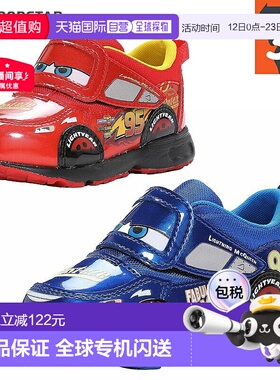 日本直邮Moonstar Disney DN C1323 儿童鞋迪士尼汽车主题Ag+