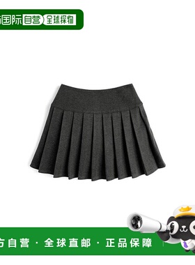 日本直邮日潮 GRL内衬安全裤百褶迷你裙羊毛百褶裙半身裙FO2267