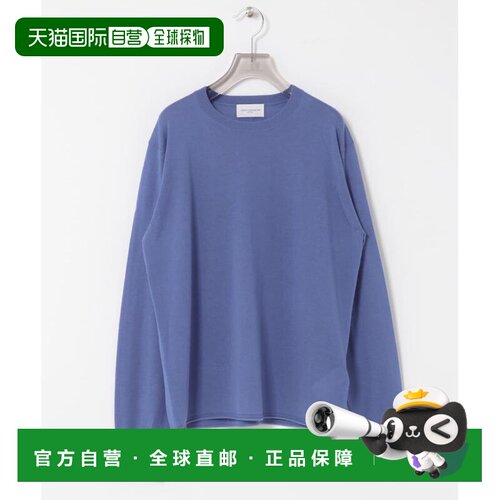 日本直邮URBAN RESEARCH 女装 全羊绒圆领针织衫 无螺纹设计 柔软