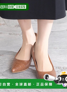 日本直邮Menue 中跟女式浅口鞋 高跟鞋黑色 ME8623BW02032