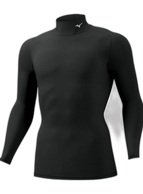 MIZUNO Biogear 衬衫高领长袖训练功能内衣男士 32MA1150