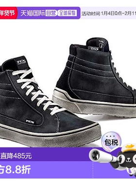 【日本直邮】DAYTONA TCX摩托车牛皮防水骑行鞋 黑色24.0cm保护