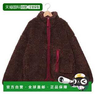 日本直邮UGG Marlene Confetti 立领羊毛夹克棕色女士MARLENE CON