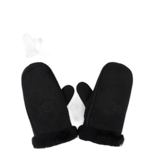 日本直邮UGG 女士手套 Shearling Embroider Mitten 20932
