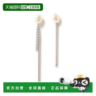 异形淡水珍珠流苏链条耳饰 1h可退 女士 BEAMS 61441 日本直邮Ray