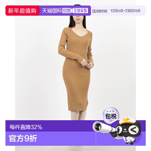 【日本直邮】SAISON DE PAPILLON　女士　其它连衣裙棕色尼龙