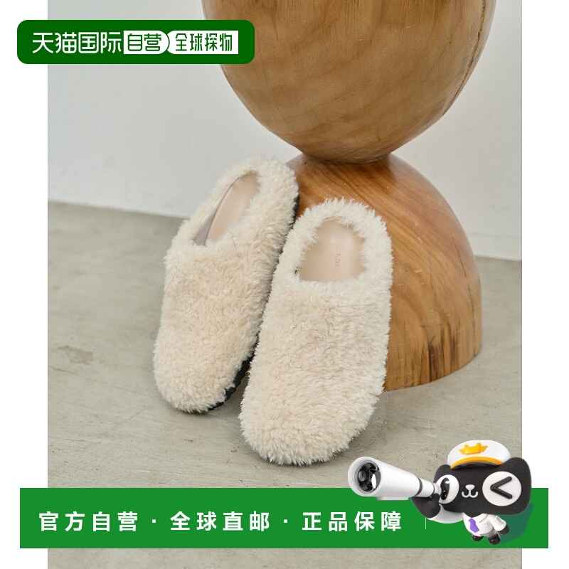 1h可退 日本直邮GALLARDAGALANTE 女装 仿毛绒半拖鞋 2.718系列