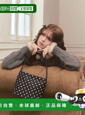 1h可退 日本直邮PHILLY 女装 波点设计 手提包 韩系可爱风 PL25AU