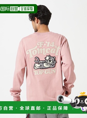 日本直邮AVIREX SAGARA TOM CAT L/S T-SHIRT [AV1129EM018388] T