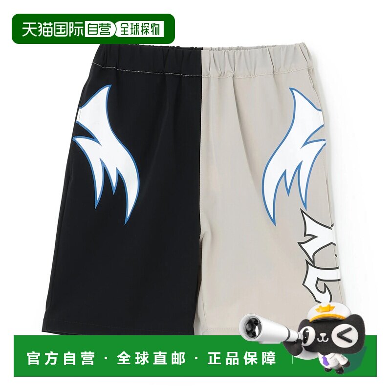 日本直邮NARUMIYA 特大号 儿童(XLARGE KIDS)职业摔跤风格 短裤图片