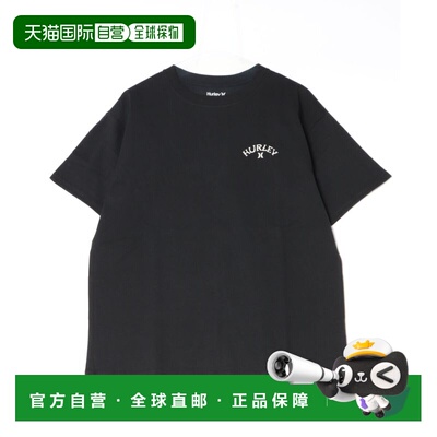 日本直邮Hurley 男女同款 oversize纯棉短袖T恤 MCSS261044