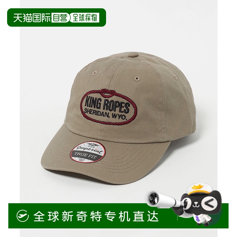1h可退 日本直邮KING ROPES男士全棉LOGO棒球帽 81384000000
