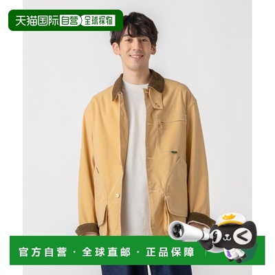 1h可退 日本直邮L.L.Bean男女同款宽松版型立体Logo田径外套 半旧