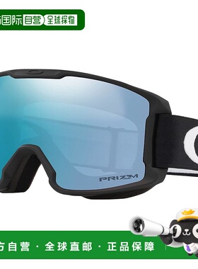 【日本直邮】OAKLEY欧克利 护目镜Line Miner XS 哑黑/蓝色OO7095