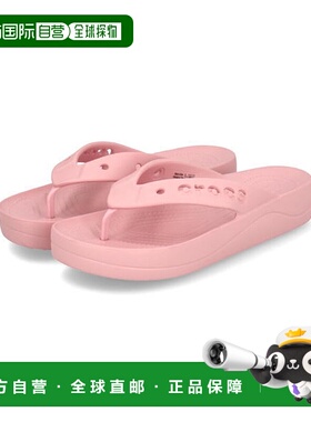 日本直邮crocs 女士厚底轻量BAYA PLATFORM FLIP人字拖 [208395 6