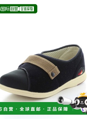 日本直邮Moonstar 鞋 PASTEL405/LR L 黑色 A 适合左脚 MOONSTAR