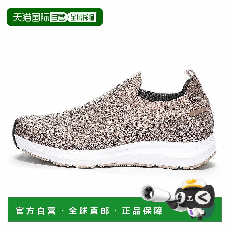 日本直邮MOONSTAR SNGY L22 运动鞋 灰色透气一脚蹬毛绒