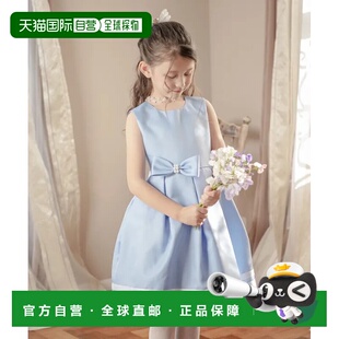 1h可退 日本直邮Catherine Cottage 儿童珍珠蝴蝶结简约连衣裙 舒