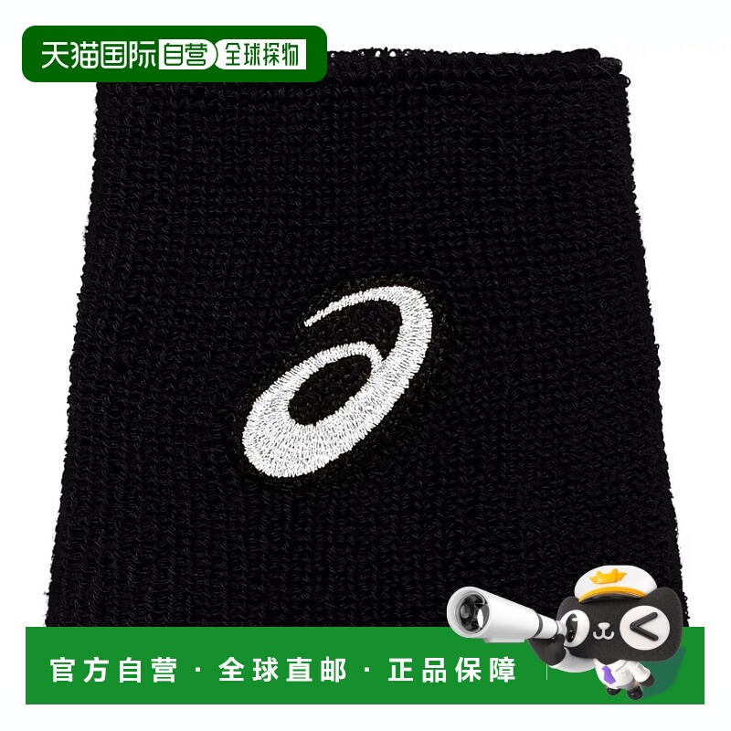 日潮跑腿Asics亚瑟士 男女款护腕 黑白 F 3033B872.002