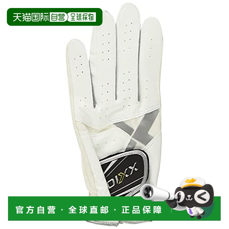 【日本直邮】DUNLOP高尔夫用具男士高尔夫手套25cm白色 GGG-X013