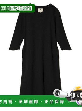 日本直邮Snow Peak 女士 Dry Waffle 连衣裙 3 黑色 SW-24SW00202