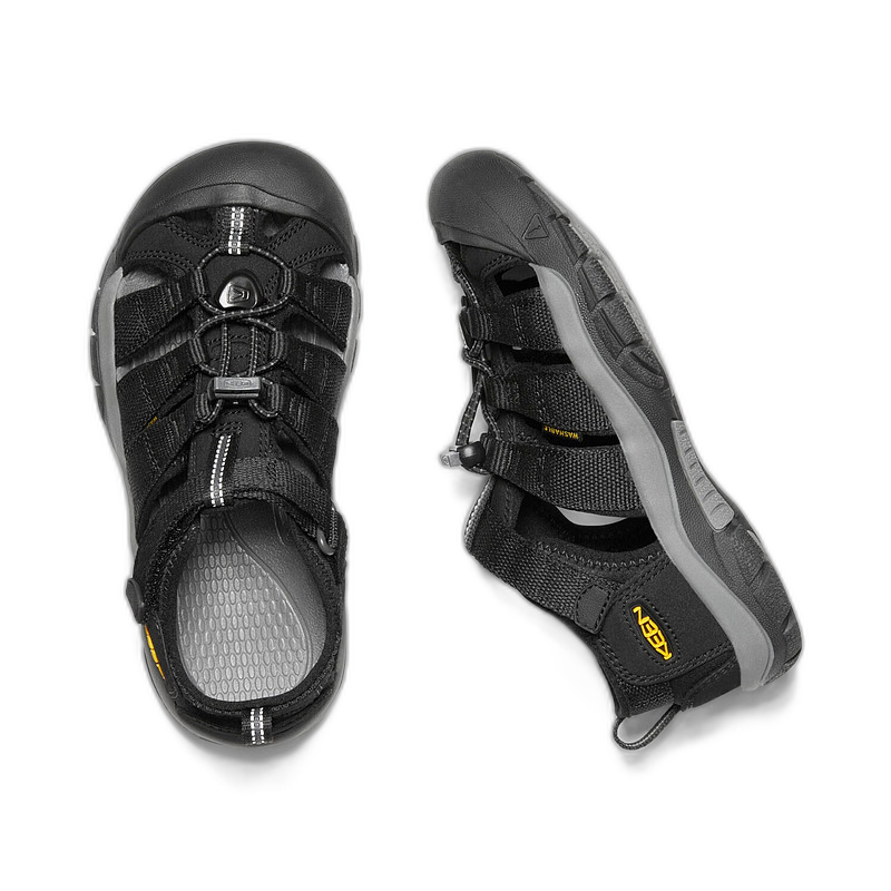 日潮跑腿Keen科恩 NEWPORT H2儿童溯溪凉鞋 black 20.0cm