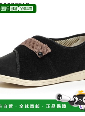 日本直邮Moonstar 康复鞋男士女士 PASTEL405 黑色 4E 轻便防绊鞋