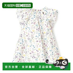 新款 日本直邮Petit 花朵连衣裙流行百搭舒适感夏季 斜纹条纹 Main