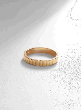 日潮跑腿COCOSHNIK 内切环形戒指 10指环配饰