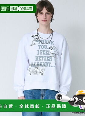 1h可退 日本直邮Johnbull 男女同款 PEANUTS联名 卫衣 宽松舒适设