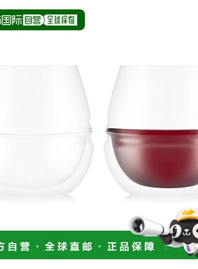 【日本直邮】BODUM 玻璃杯 平底酒杯 FYN Finn 双层香薰杯 600ml