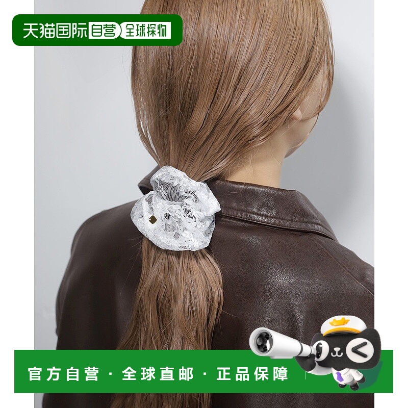 1h可退 日本直邮ANE MONE 女装 蕾丝发圈 精致蕾丝后饰 DG640084H