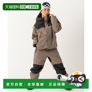 宽松滑雪裤 1h可退 女装 Pacific 半拉链防风保暖雪 日本直邮Ocean