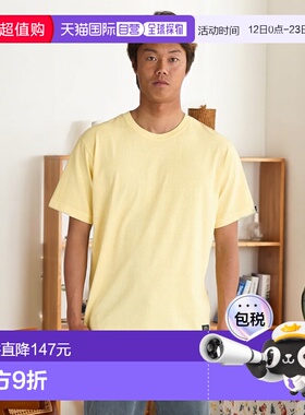 日本直邮Quiksilver DNA BUBBLE 男士半袖T恤 [25SPQST251016YEL]