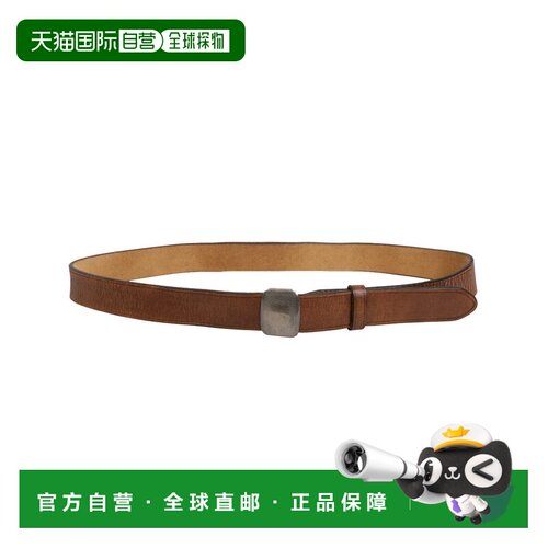 1h可退 日本直邮Double RL 男士 牛革中款皮带 MARRBLT0F320051
