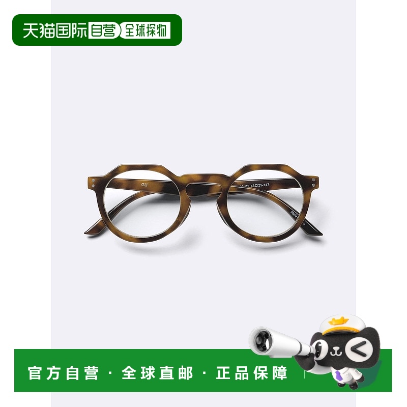 日潮跑腿GU极优 防紫外线皇冠 Panto 太阳镜 09 BLACK WOMEN XXL