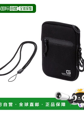 【日本直邮】宜丽客相机软包带挂绳61×27×100.5mmS号黑色AC-GP8