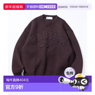 1h可退 日本直邮Reebok×NAUTICA男装双标拱形LOGO立体感卫衣 102