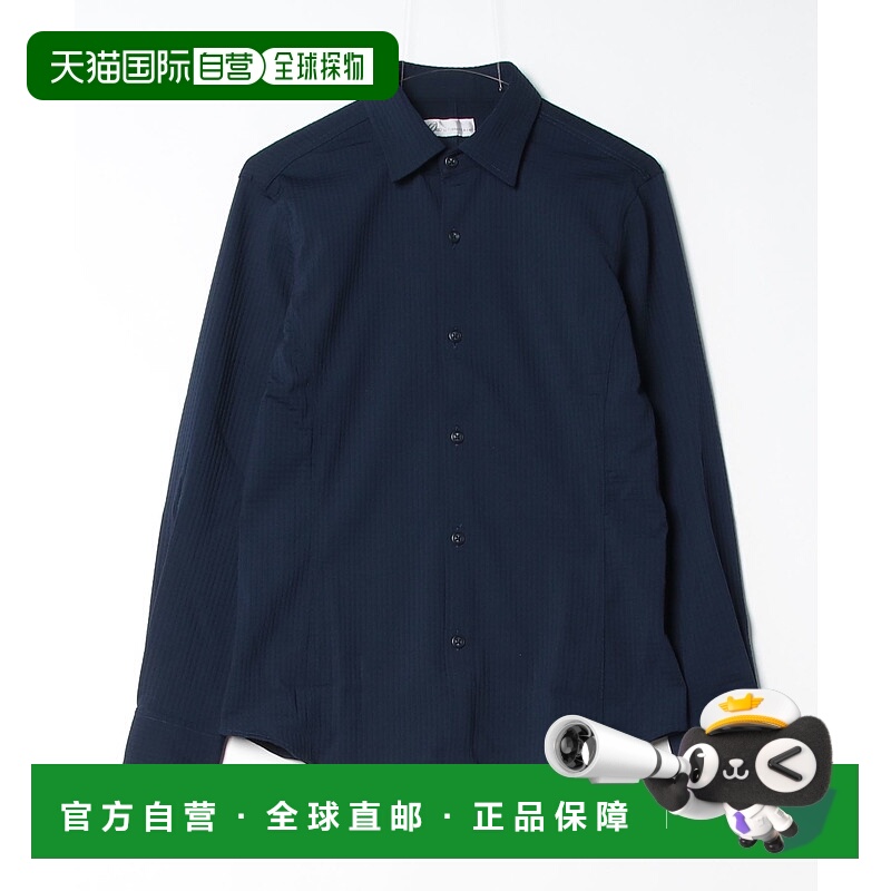 1h可退 日本直邮ZERO by TORNADO MART 男士3D格纹高弹力衬衫 200